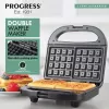 Dvigubas vaflių keptuvas Progress EK5852PVDE