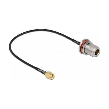Anteninis kabelis DeLOCK 89059 RP-SMA kištukas – N lizdas RG-174 30 cm