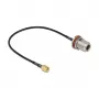 Anteninis kabelis DeLOCK 89059 RP-SMA kištukas – N lizdas RG-174 30 cm