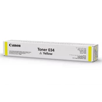 Originalus Canon 034 geltonos spalvos tonerio kasetė, 1 vnt.