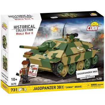 Cobi Blocks Jagdpanzer 38t Brave konstruktorius, 731 detalė