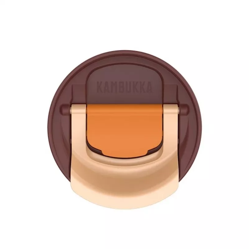 Termopuodis su teleskopiniu šiaudeliu Kambukka Rio Tumbler 950 ml Almond Dream