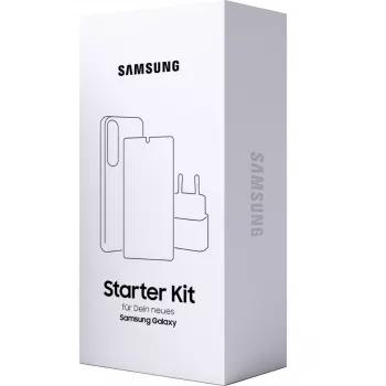 Starterkit Samsung Galaxy S26 Ultra – skaidrus apsauginis dėklas, anti-refleksinis ekrano apsauginis stiklas, 25W įkroviklis