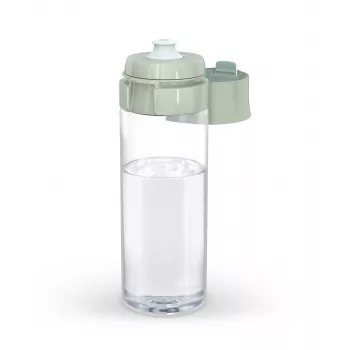Vandens butelis daugkartinis BRITA Fill&Go Vital 600 ml su integruotu MicroDisc filtru, Žalias