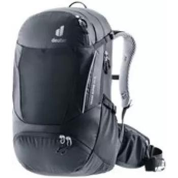 Kuprinė DEUTER Trans Alpine 28 SL – juoda, 28 L, tinkama hidratacijai