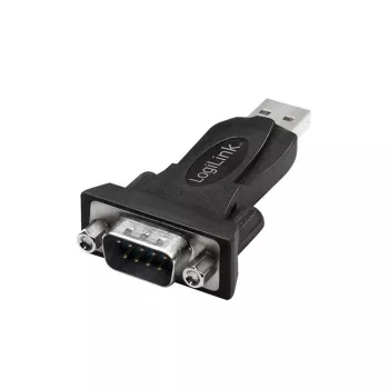 LogiLink AU0002F RS-232 USB 2.0 adapteris juodas