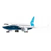 Konstruktorius Cobi Boeing 737-8 – 340 detalių, rekomenduojamas amžius 7+, mėlynas ir baltas