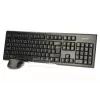 A4Tech 7100N belaidė klaviatūra ir pelė RF QWERTY anglų juoda