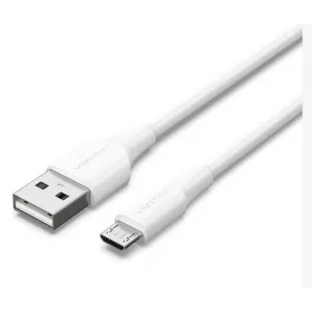 Laidas USB 2.0 į MICRO-B 1,5 m baltas Vention