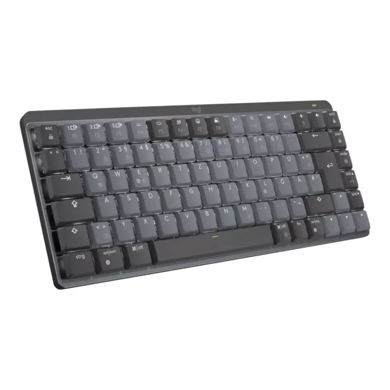 Logitech Master Series MX Mechanical Mini - Klaviatūra - su apšvietimu - Belaidė - Bluetooth LE - QWERTY - Nordiška (danų/suomių/norvegų/švedų)