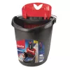 Kibiras su gręžtuvu Vileda 157870 — juodas, 10 L, tinka Ultramax ir Ultramax XL, 380×300×380 mm