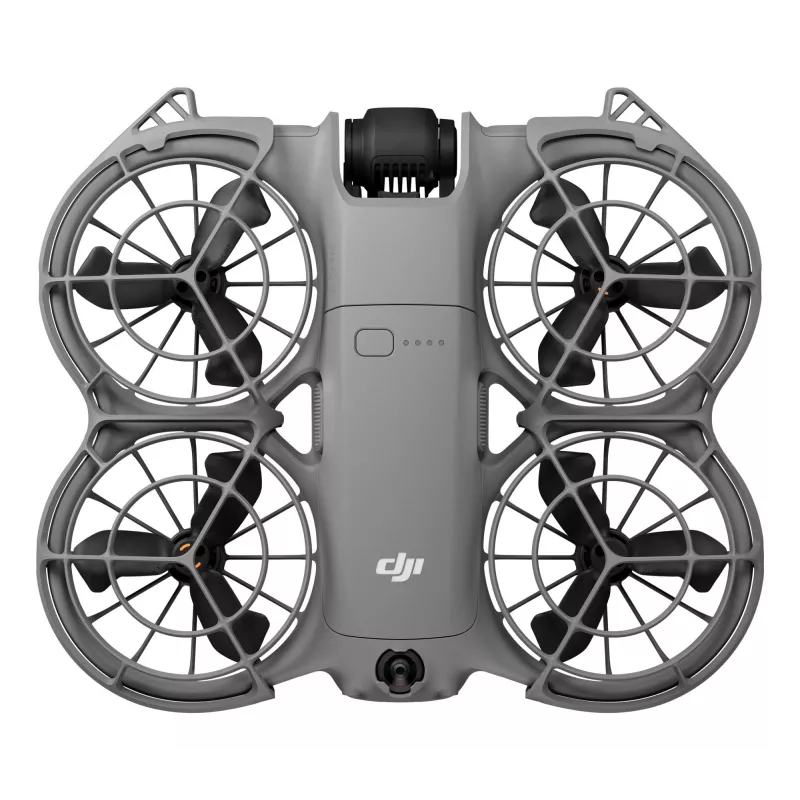 Dronas DJI Neo 2 Fly More Combo – 4 rotorai, 12 MP kamera, 2688×1512 vaizdo įrašas, 1606 mAh baterija, 49 GB vidinė atmintis, Juoda/Pilka