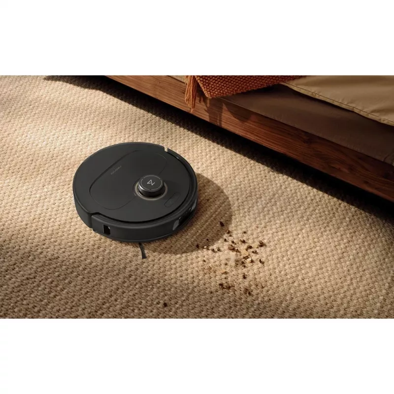 Roborock Qrevo MaxV robotinis dulkių siurblys su šlapiu valymu – 4200 Pa, 5200 mAh, 180 min., 0,33 l, savaiminio išsikrovimo bazė