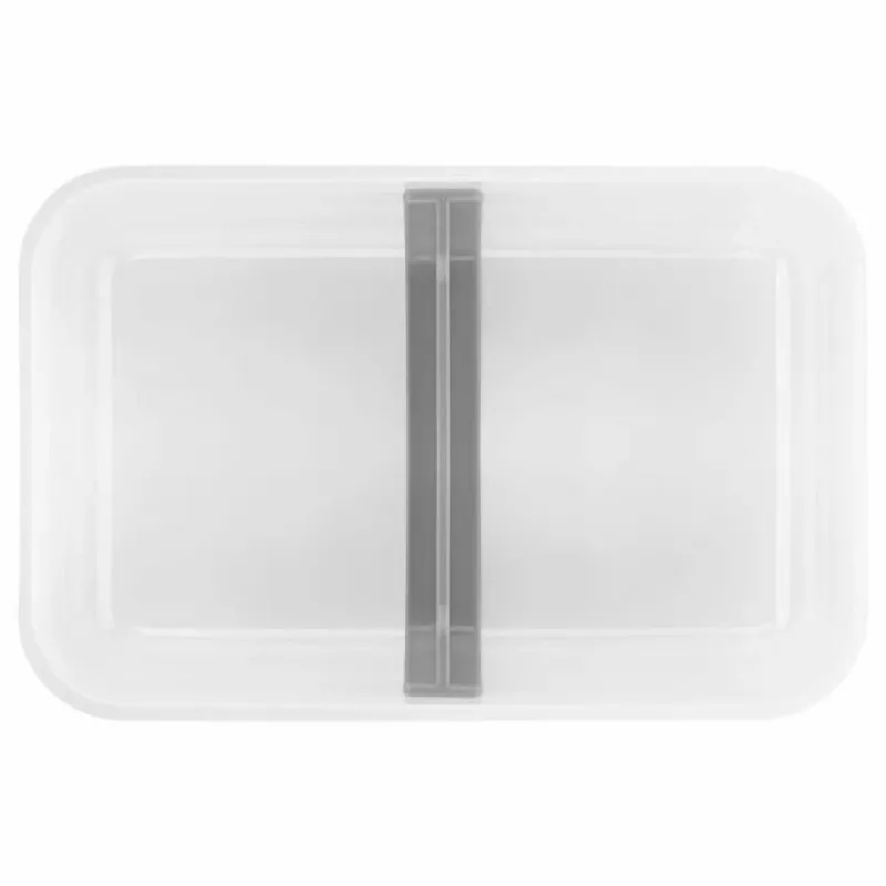 Pietų dėžutė ZWILLING FRESH & SAVE 1 L, plastikinė su silikoniniu sandarikliu, pilka/balta