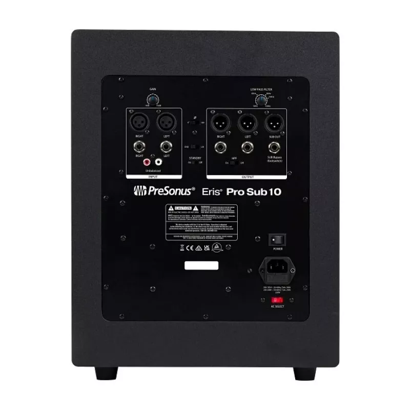 PreSonus Eris Pro Sub10 – aktyvus žemųjų dažnių garsiakalbis