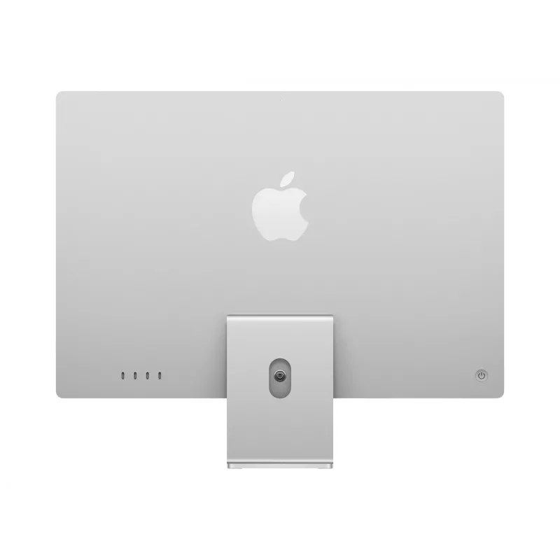 iMac 24 colių: M4 10/10, 24 GB, 512 GB SSD - Sidabrinis