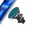 Magnetinis laikiklis automobiliui MagSafe Crong CRG-CH6-BLK, skirtas iPhone 12 ir naujesniems