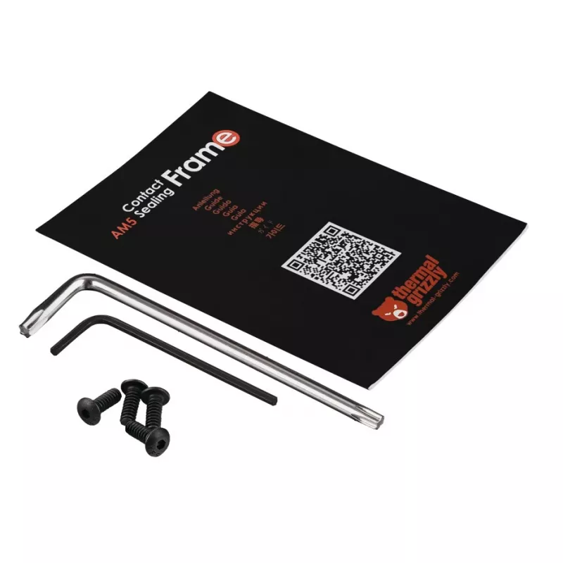 Rėmo atnaujinimo rinkinys Thermal Grizzly TG-CSF-AM5 aliuminis juodas