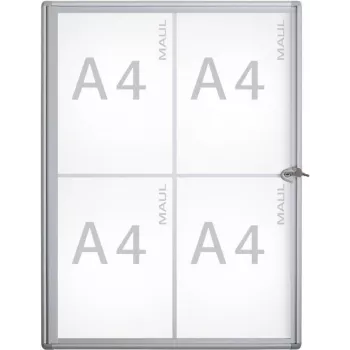 Maulextraslim - Aliuminis - Stiklas - Plastikas - Aliuminis - 655 x 491 x 27 mm - 4 x A4 (6820408)