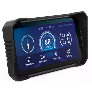 Motociklo vaizdo registratorius Navitel MS850 DUAL su dviem kameromis ir Wi‑Fi