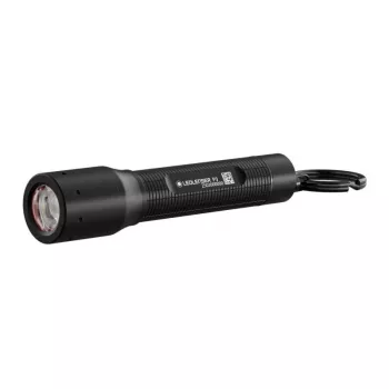 Žibintuvėlis Ledlenser P3R Black – įkraunamas kompaktiškas LED raktų pakabuko žibintuvėlis