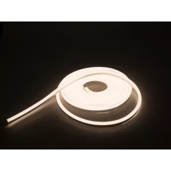 LED Neon Flex 24V 5m komplektas EUROLITE 50499901 Šilta balta