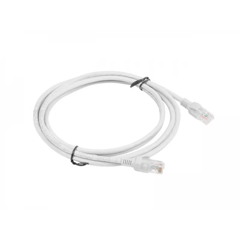 Lanberg PCU5-10CC-0200-S tinklo kabelis 2 m Cat5e U/UTP (UTP) pilkas