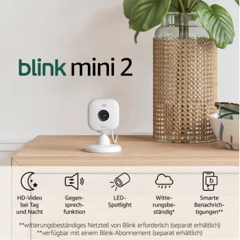 IP vaizdo stebėjimo kamera Amazon Blink Mini 2 1080p