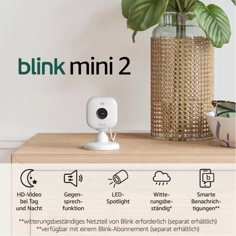 IP vaizdo stebėjimo kamera Amazon Blink Mini 2 1080p