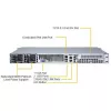 Supermicro SuperServer 1029P-MTR - 1U serveris - Intel® C621 - LGA 3647 - DDR4-SDRAM - 1000 GB