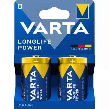 Baterija Varta LONGLIFE Power D — 2 vnt. pakuotė