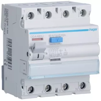 Elektros skydo priedas Hager CDA463J – tvirtinimo ir prijungimo aksesuaras skirstomiesiems skydams