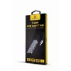 Dėklas nešiojamam kompiuteriui Gembird UHB-CM-CRU3P1U2P2-01 — USB 3.2 Gen 1 Type-A, MicroSD/SD/SDHC/SDXC iki 128 GB, sidabrinis