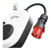 go-e Gemini flex 2.0 sieninis įkroviklis 11 kW Black White Type 2