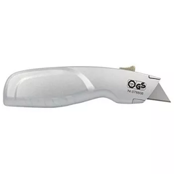 Pjovimo peilis WEDO 78 808 fiksuotu peiliuku, aliumininis korpusas, ašmenų plotis 44 mm