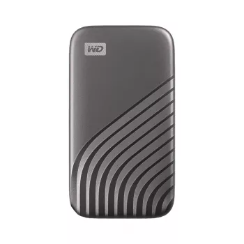 Išorinis SSD | WESTERN DIGITAL | My Passport | 1TB | USB-C | Rašymo greitis 1000 MB/s | Skaitymo greitis 1050 MB/s | WDBAGF0010BGY-WESN