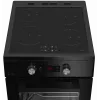 Beko FSM59305BDT indukcinė viryklė su elektrine orkaite, 60 L, 50 cm, juoda, A energijos klasė, 4 zonų indukcinė kaitlentė su boost