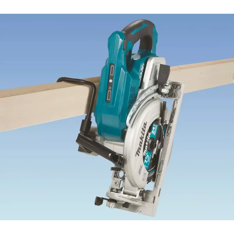 Makita DRS780Z nešiojamasis diskinis pjūklas 18,5 cm Juoda, Mėlyna 5100 RPM