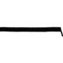 LAPP 73220240 Spyruoklinis kabelis UNITRONIC® SPIRAL 100 mm / 400 mm 2 x 0,25 mm² Juodas 1 vnt.