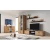 Cama set of two shelves 125cm SOHO lefkas oak/Juoda