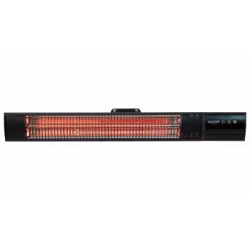 Infraraudonasis šildytuvas SUNRED RD-DARK-25, 2500 W, montuojamas ant sienos, IP55, juodas