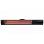 Infraraudonasis šildytuvas SUNRED RD-DARK-25, 2500 W, montuojamas ant sienos, IP55, juodas