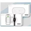 Devia V4 3-in-1 belaidis įkroviklis 10 W – išmaniesiems telefonams, Apple Watch, ausinėms