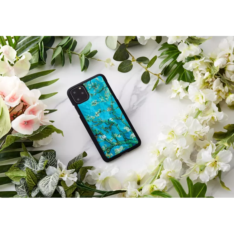Apsauginis dėklas išmaniesiems telefonams iKins, skirtas iPhone 11 Pro Max – Almond Blossom Black