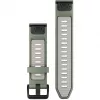 Garmin Quickfit 010-13391-02 keičiamas dirželis 20 mm, žalia/pilka, silikoninis
