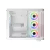 LC-Power Gaming 8001W Pro-Storm Light Midi Tower ATX kompiuterio korpusas, baltos spalvos (LC-8001W-ON)
