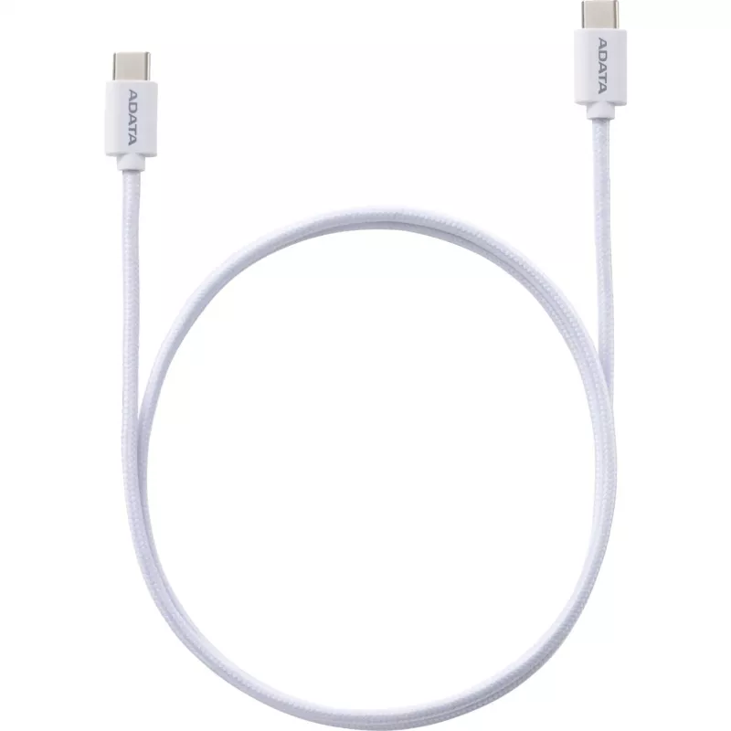 ADATA CACC-100PN-WH USB 2.0 laidas USB C – USB C 1 m Baltas