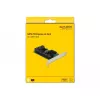 DeLOCK 16 prievadų SATA PCI Express x4 kortelė 6 Gbit/s žalia pilka
