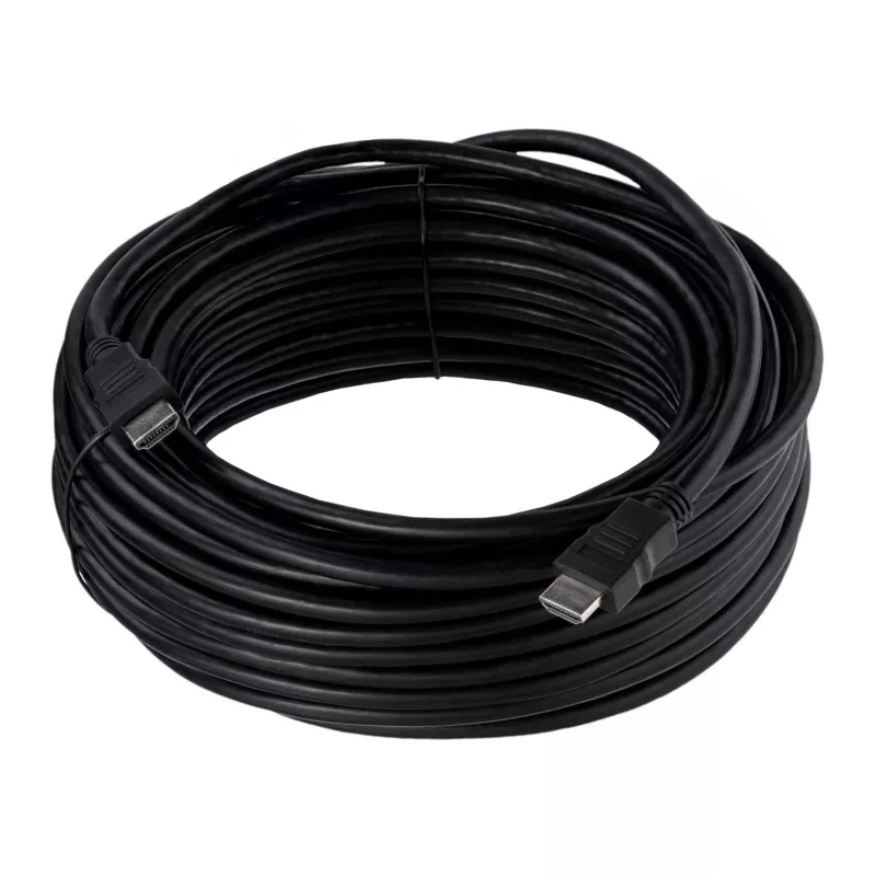 Akyga AK-HD-200A HDMI 1.4 kabelis, High Speed with Ethernet, 20 m, juodas