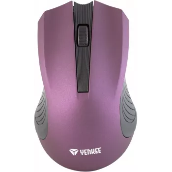 Yenkee YMS 2015PE Monaco belaidė optinė simetriška pelė, 2,4 GHz, 3 mygtukai, violetinė